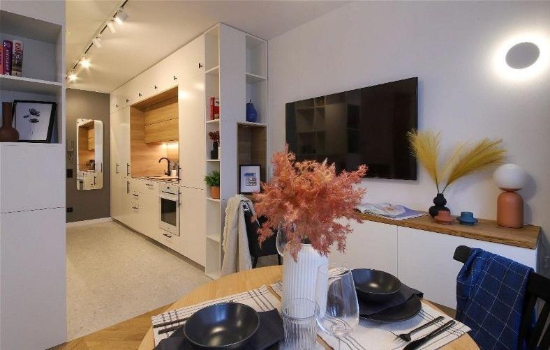 Designer Studio With Bedroom Near Old Town Dubois Varsóvia Exterior foto